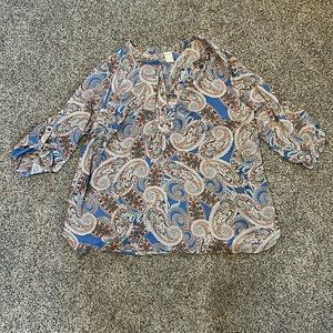 Faded Glory multicolored top